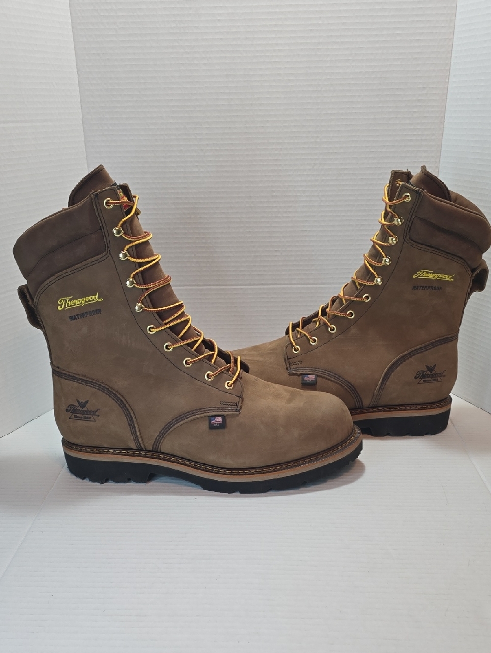 Thorogood Logger Series Waterproof Steel Toe Work Boots for Men
